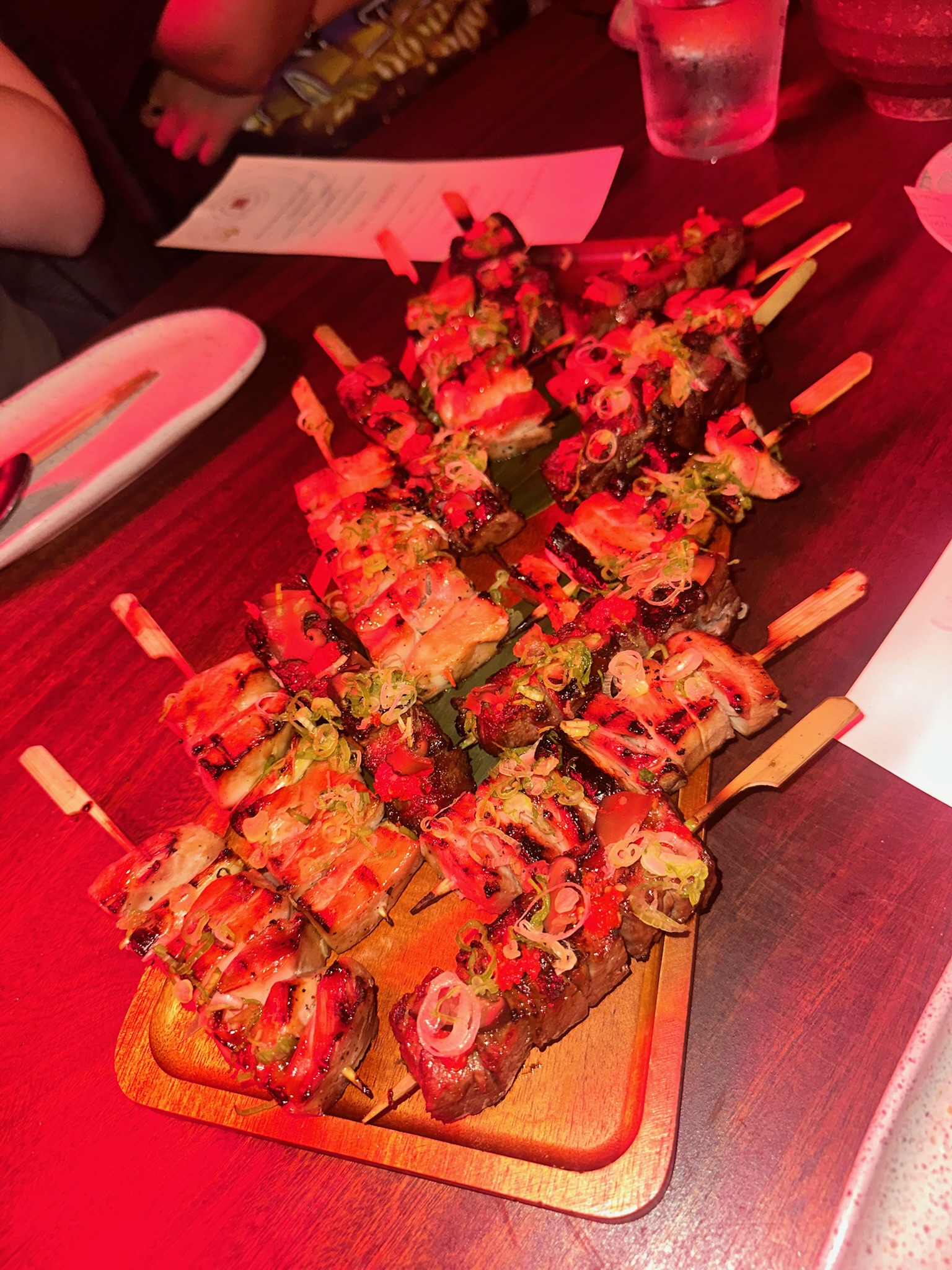 Meat skewers